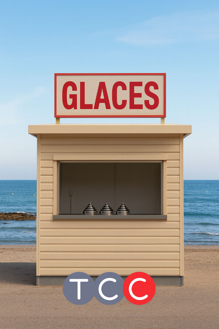 Fonds de commerce ,glacier, restauration rapide snack — photo 1