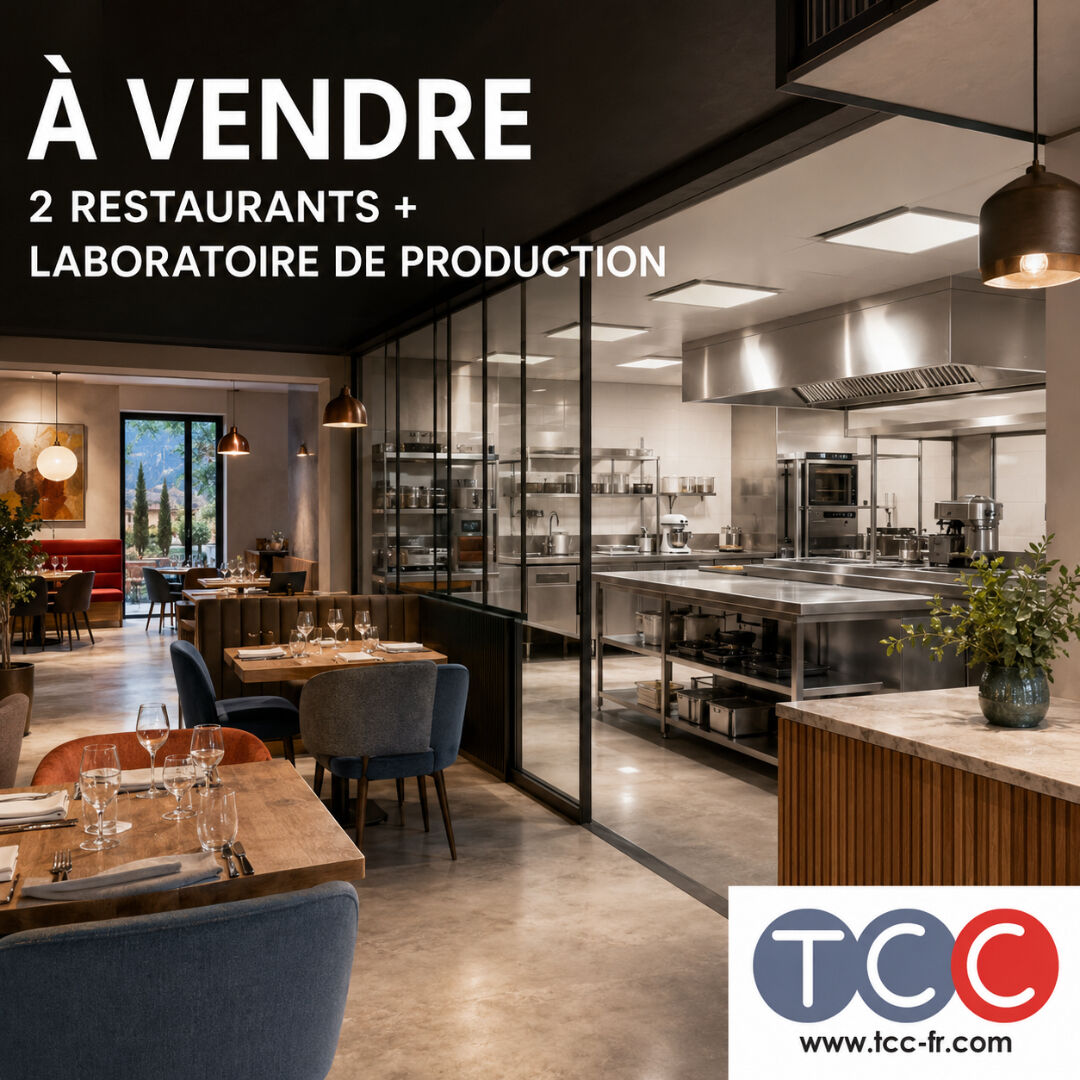 ENSEMBLE DE DEUX RESTAURANTS ET LABORATOIRE DE PRODUCTION PAYS D'AIX — photo 1