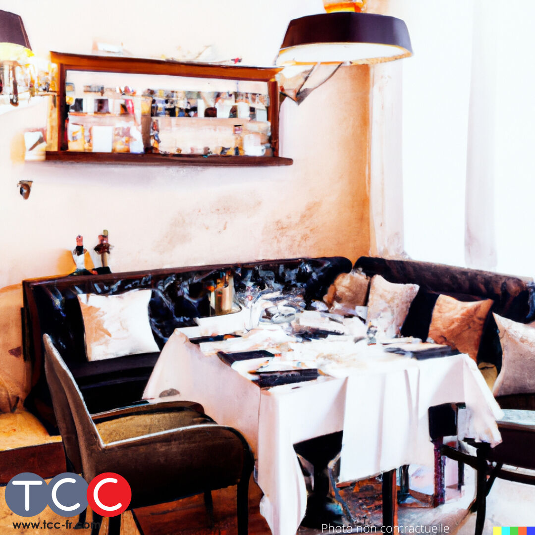 fdc restaurant 120m² petit logement super état murs a vendre en plus. hyper centre